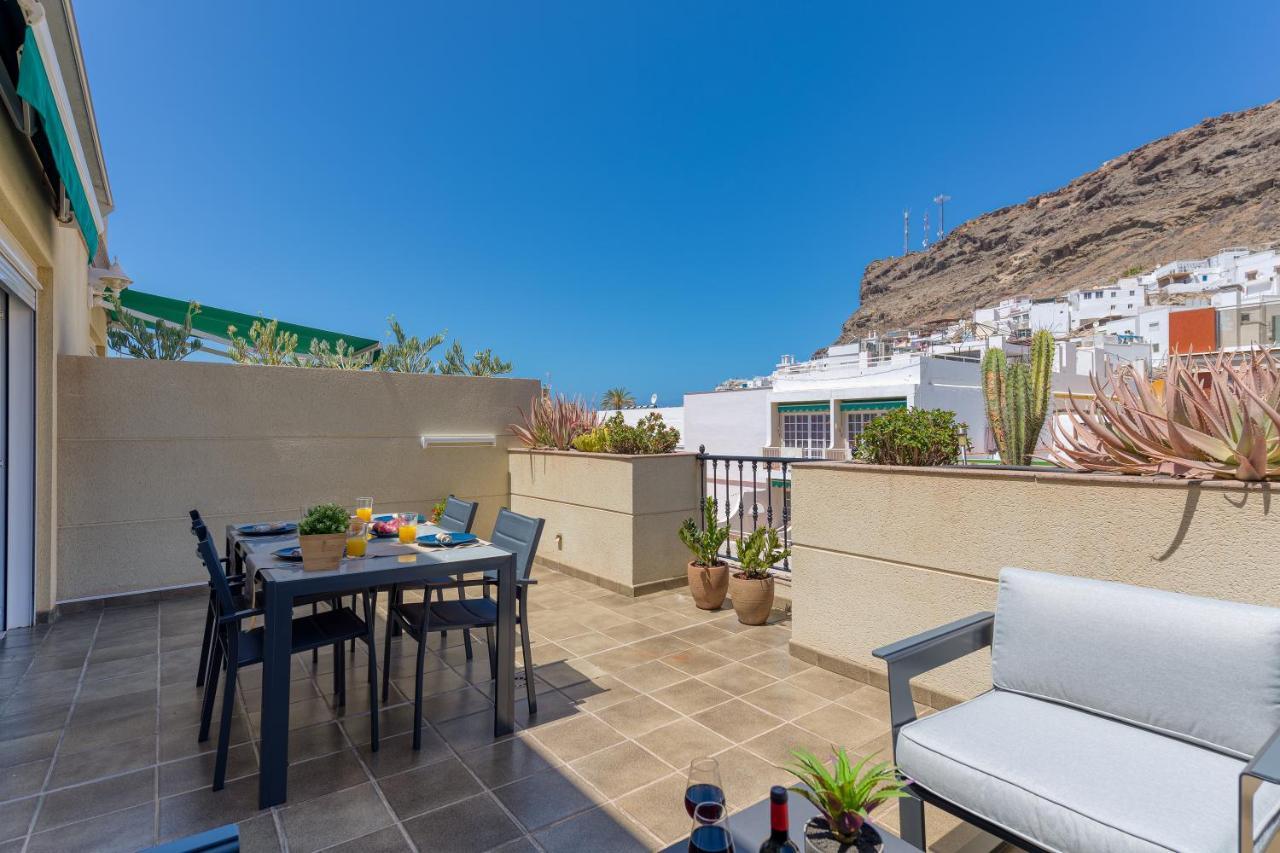 Ferienwohnung Amarre Moon Puerto De Mogan Exterior foto
