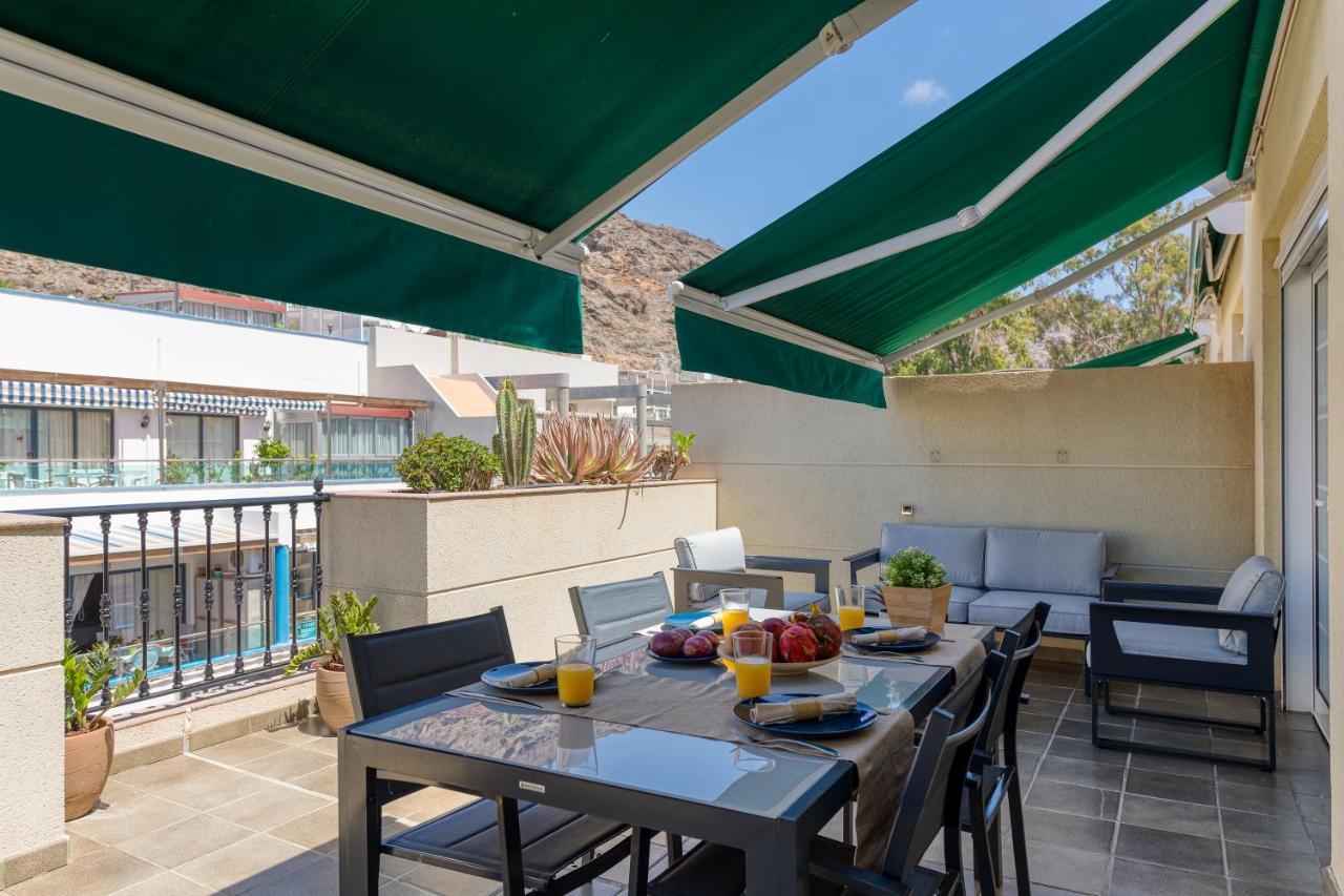 Ferienwohnung Amarre Moon Puerto De Mogan Exterior foto