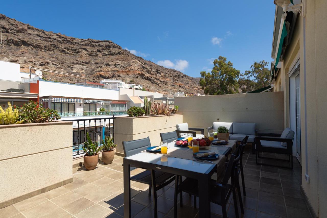 Ferienwohnung Amarre Moon Puerto De Mogan Exterior foto